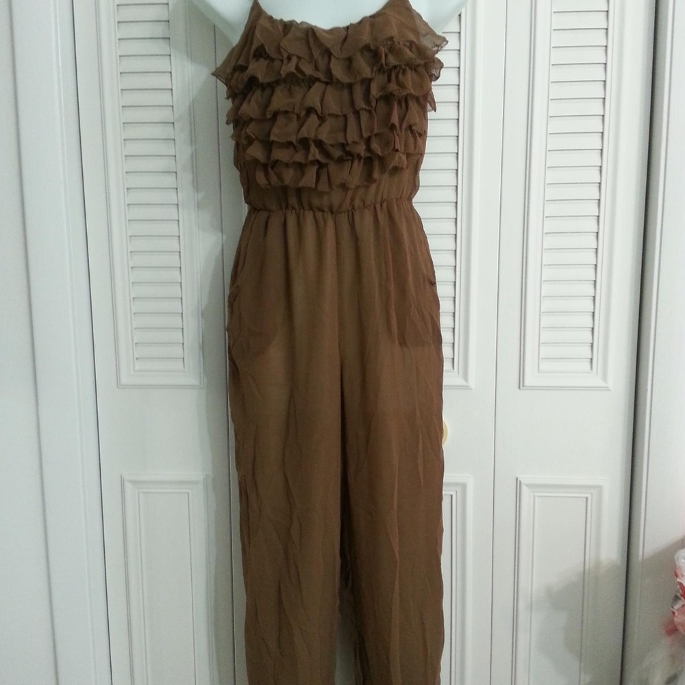 61WD COCO ROMPER SPAGHETTI STRAP NEW